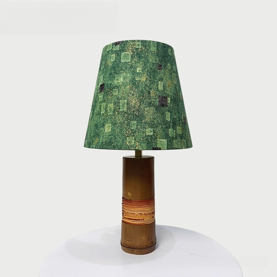 Home Textiles Importers In Usa - Lampa stołowa z naturalnego rattanu i