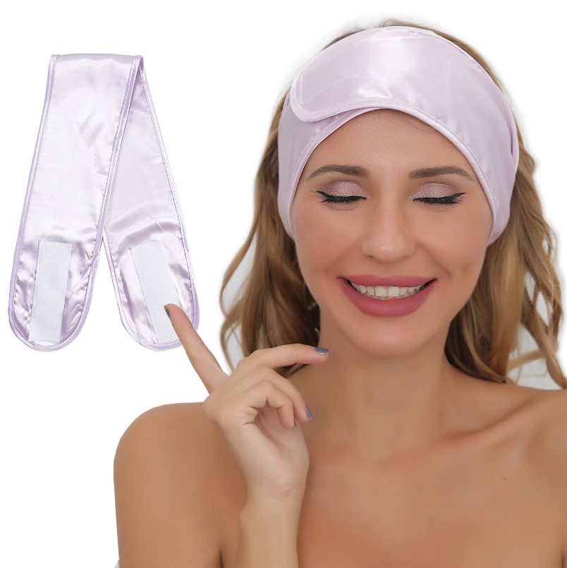 Home Textiles Face Towel - Damska, regulowana opaska do włosów z