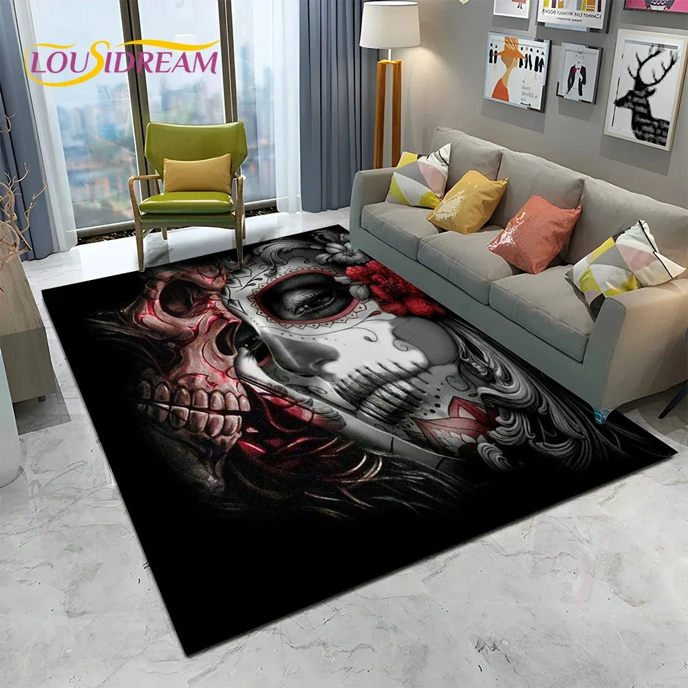 Dywan z motywem horroru, gotyk – Home Textiles Sale recenzja i cena