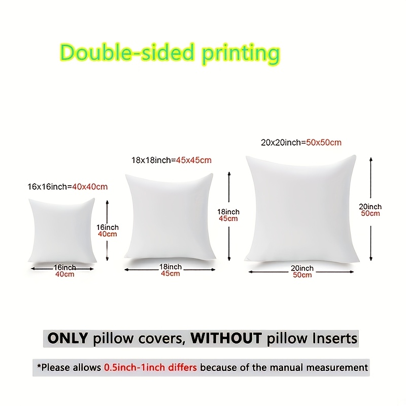 2 sztuki świątecznych poszewek – Pillow Insert 18X18 recenzja i cena